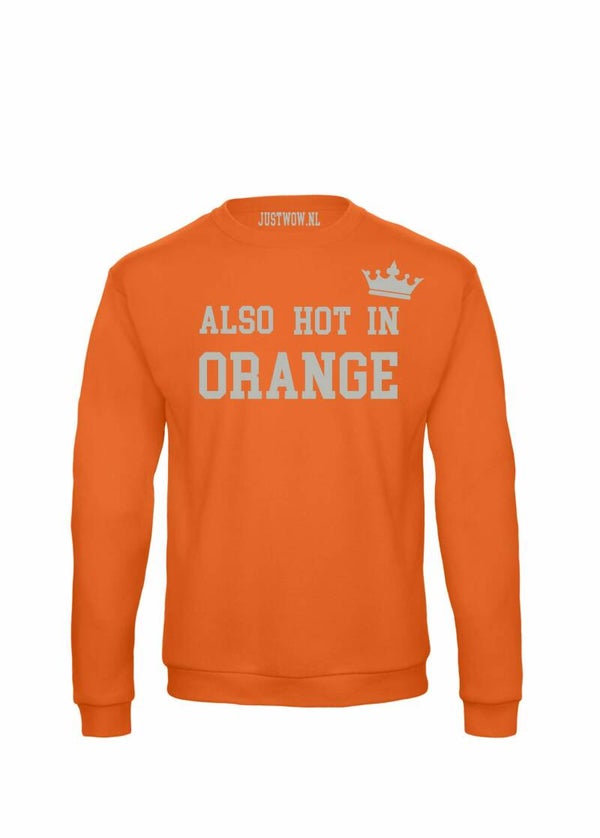 Koningsdag sweater: Also hot in orange