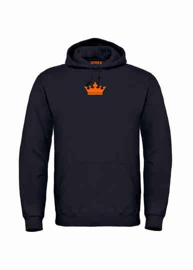 Koningsdag hoodie: kroon