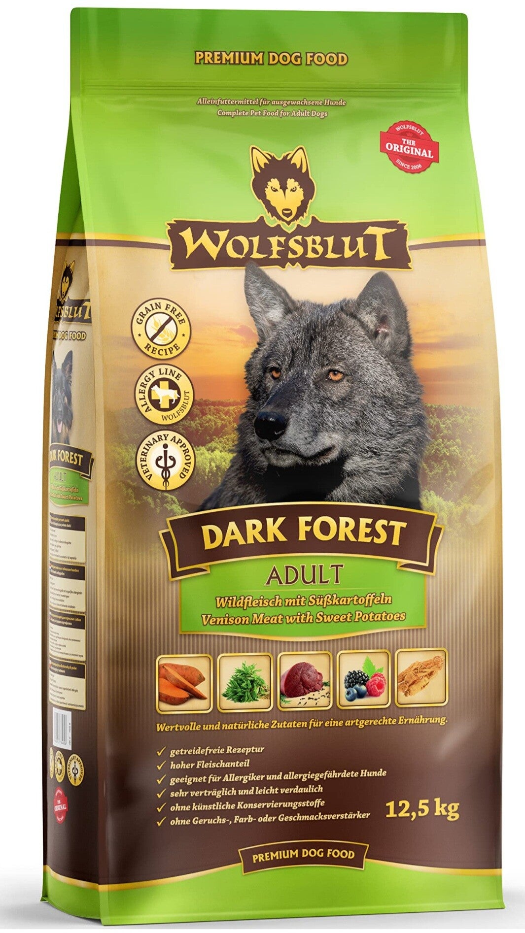 Wolfsblut Dark Forest Adult 12,5 kg