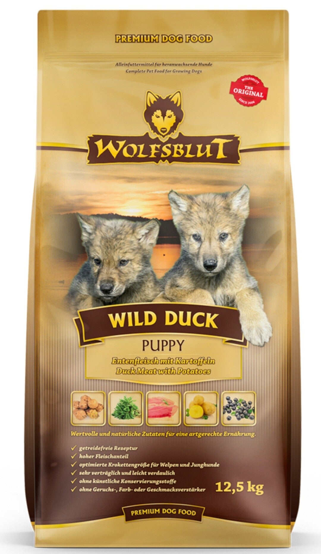 Wolfsblut Wild Duck Puppy 12,5 kg