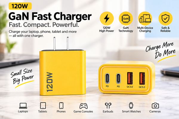 4 Port - Wall Plug