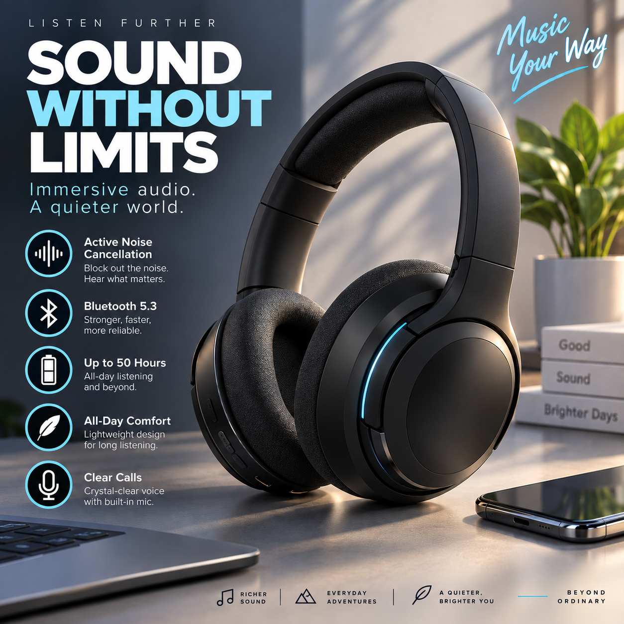 Noise Cancelling Headphones