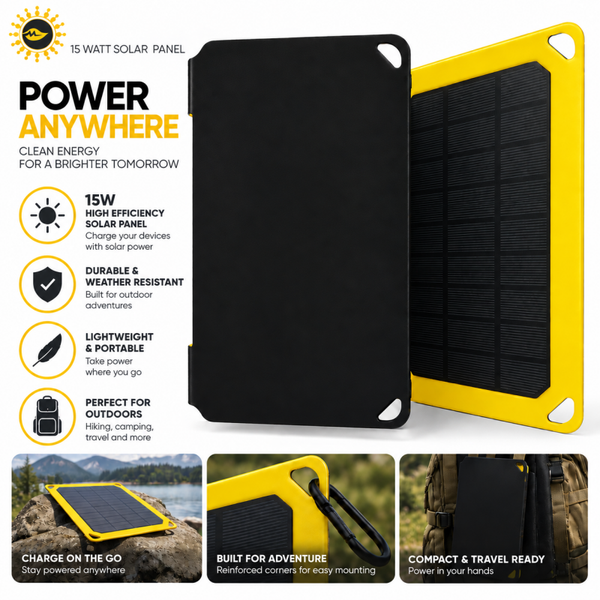 15 Watt Solar Panel