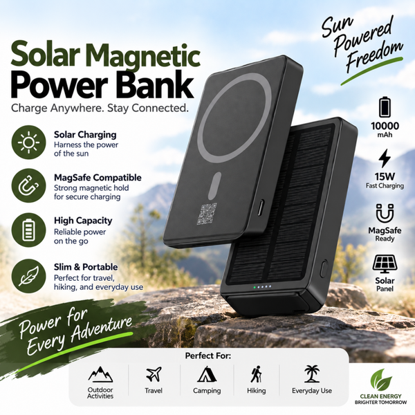 20Mah - Solar Powerbank