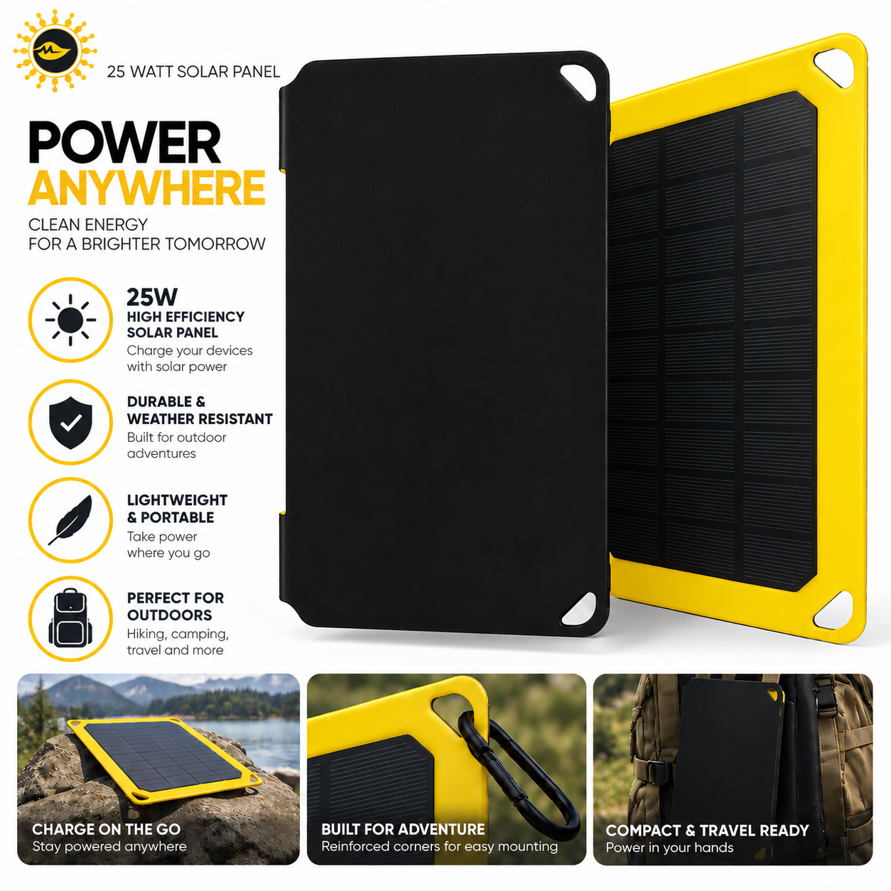 25 Watt Solar Panel