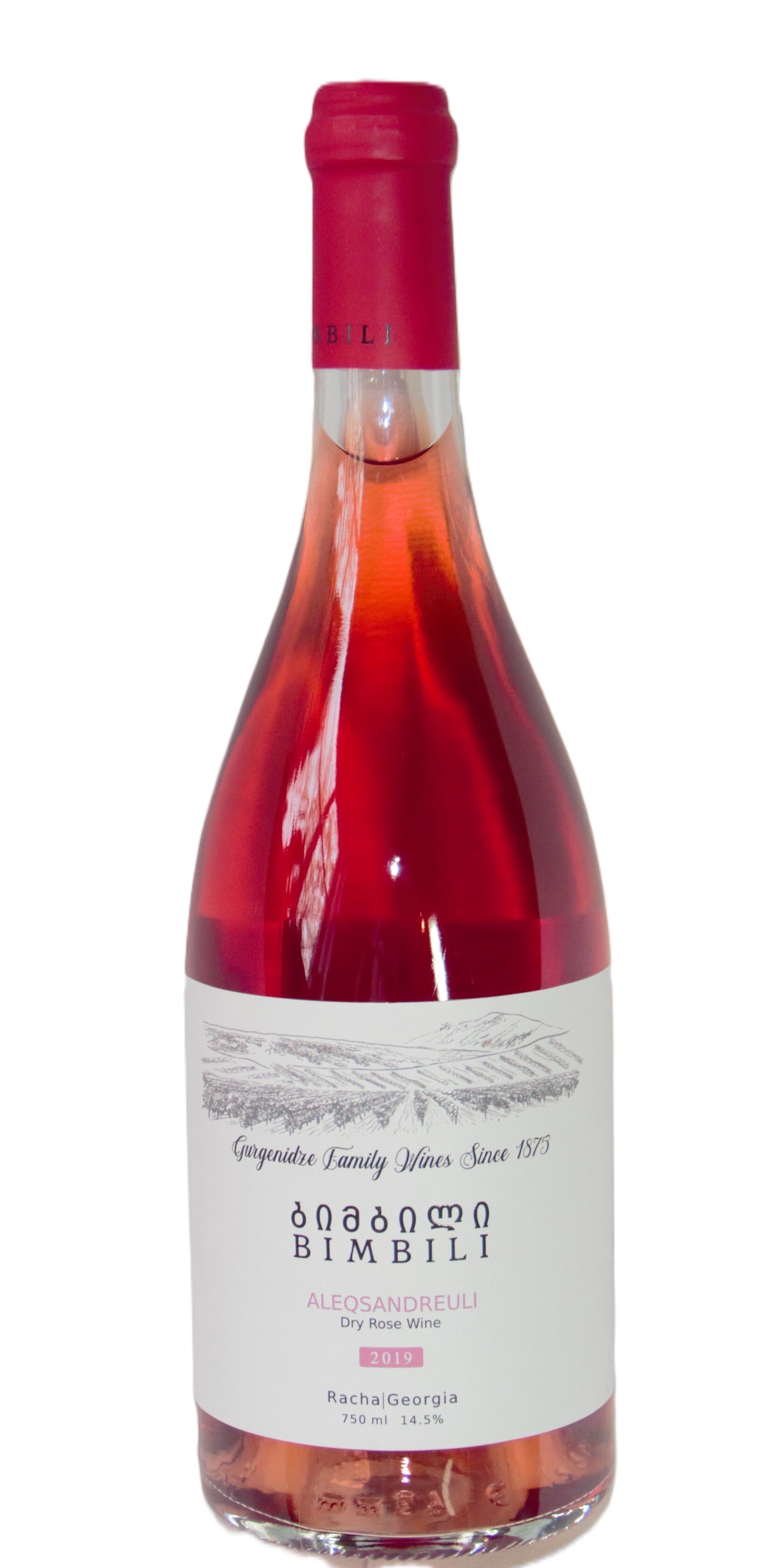 Aleqsandreuli Rosé Bimbili Gurgenidze Familiy Winery Dry Rosé 14,5% vol. 2019