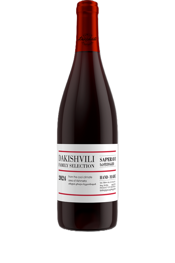 SAPERAVI Red TM Dakishvili Family Selection Dry 13% vol. 2024