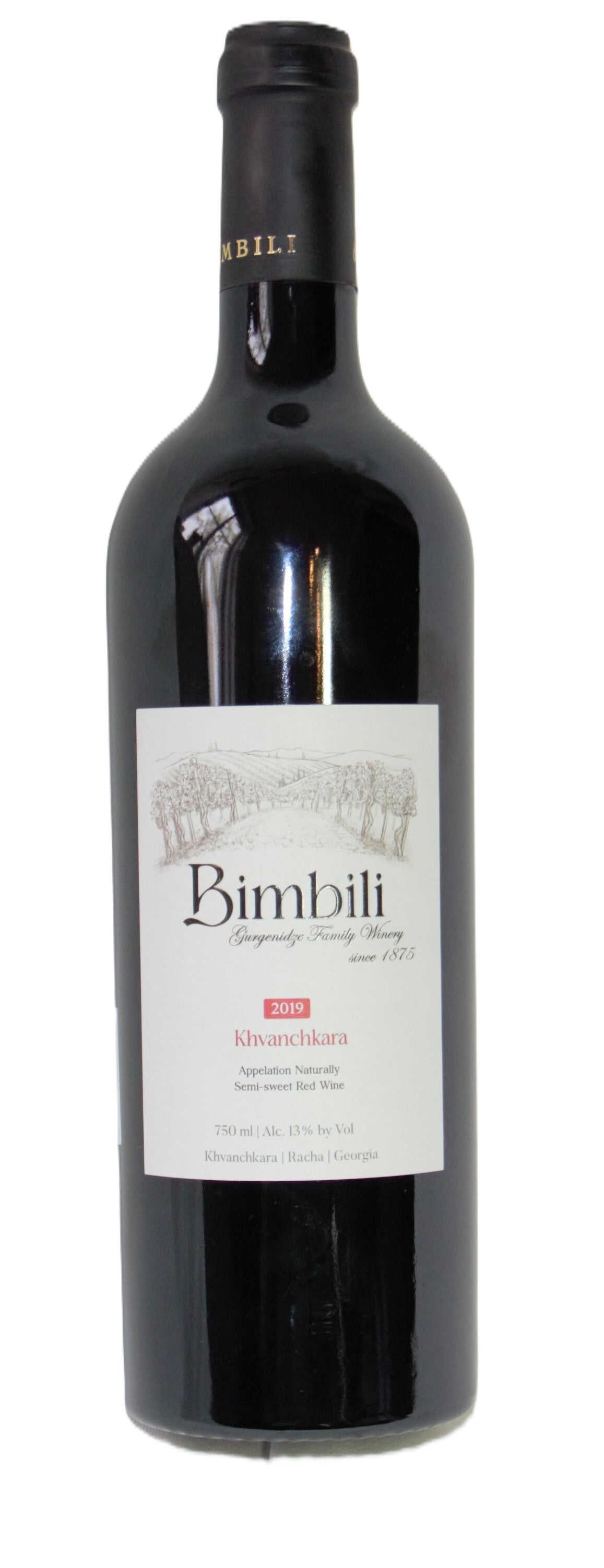 Khavanchkara Red Bimbili Gurgenidze Familiy Winery Semi-Sweet 13% vol. 2019