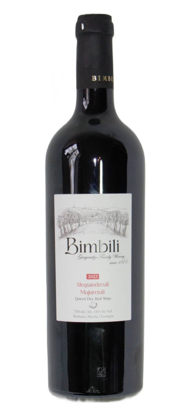 Aleqsandreuli Mujuretuli Qvevri Dry Red Bimbili Gurgenidze Familiy Winery 14% vol. 2023