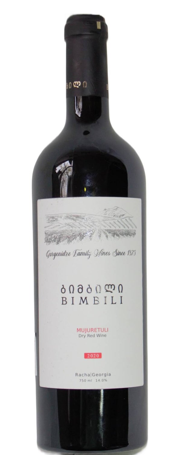 Mujuretuli Red Bimbili Gurgenidze Familiy Winery Dry Red 14% vol. 2020