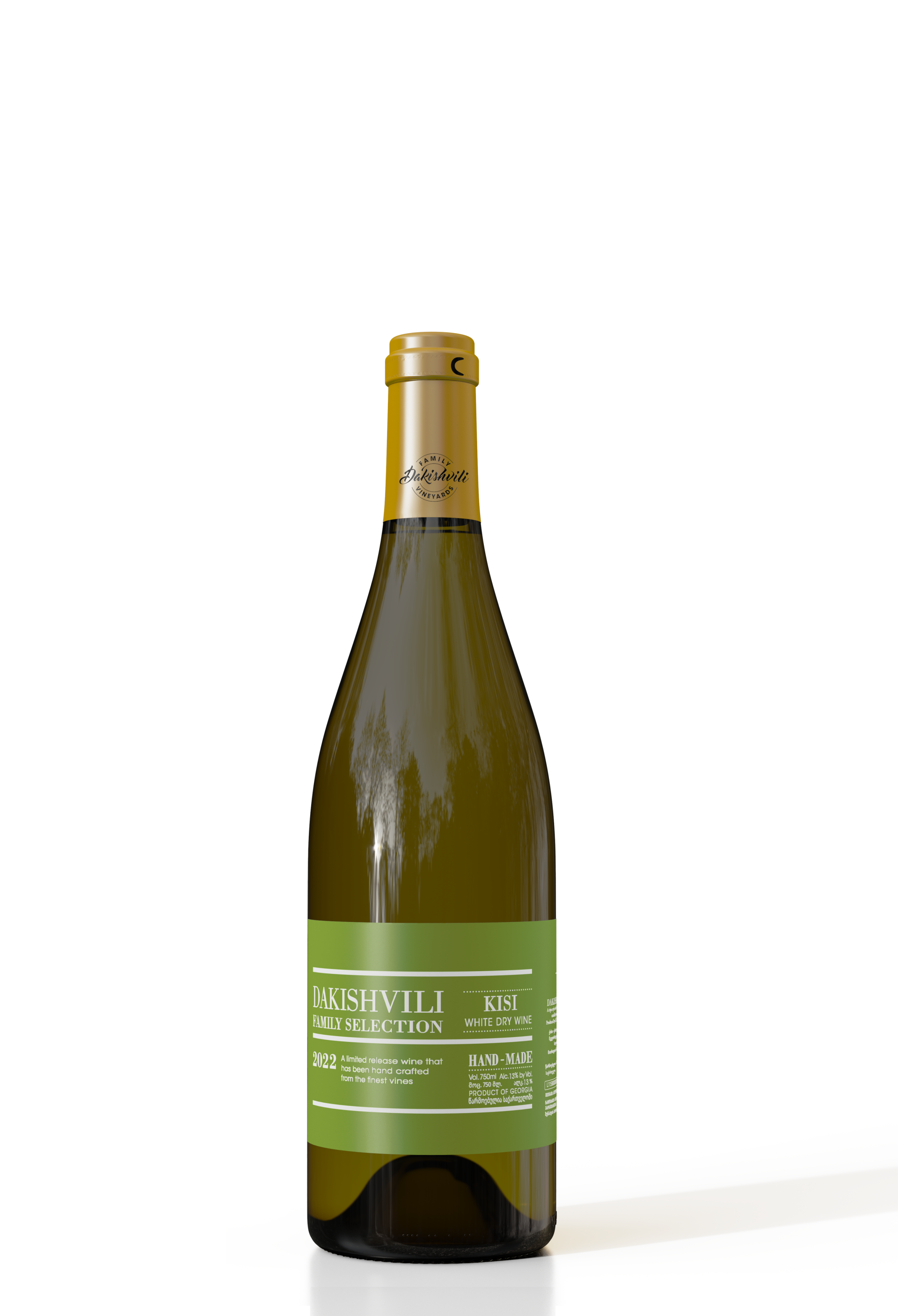 KISI White TM Dakishvili Family Selection Dry 12,5% vol. 2023