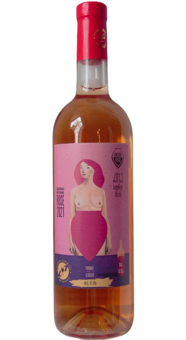 Saperavi-Mtsvane Rosé Wine Thieves Rosé Wine 11,5% vol. 2021