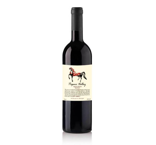 Papari Valley 3 Qvevri Terraces Saperavi Bio Semi Dry 15,5% vol. Qvevri 10