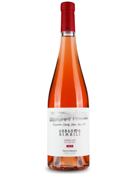 Orbeluri Rosé Bimbili Gurgenidze Familiy Winery Dry Rosé 12,5% vol. 2019