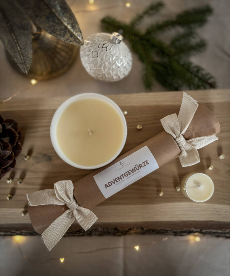 Adventgewürze Teelichtbox