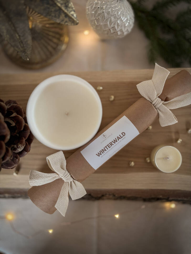Winter Wald Teelichtbox