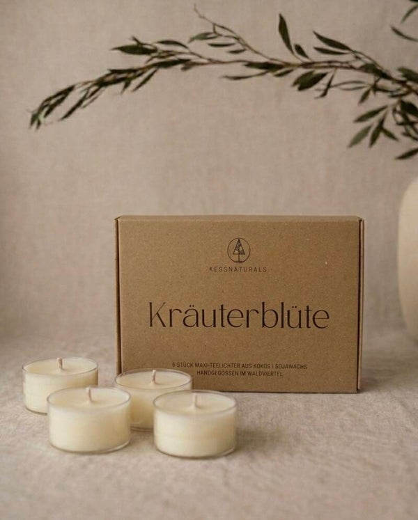 Kräuterblüte Teelichtbox