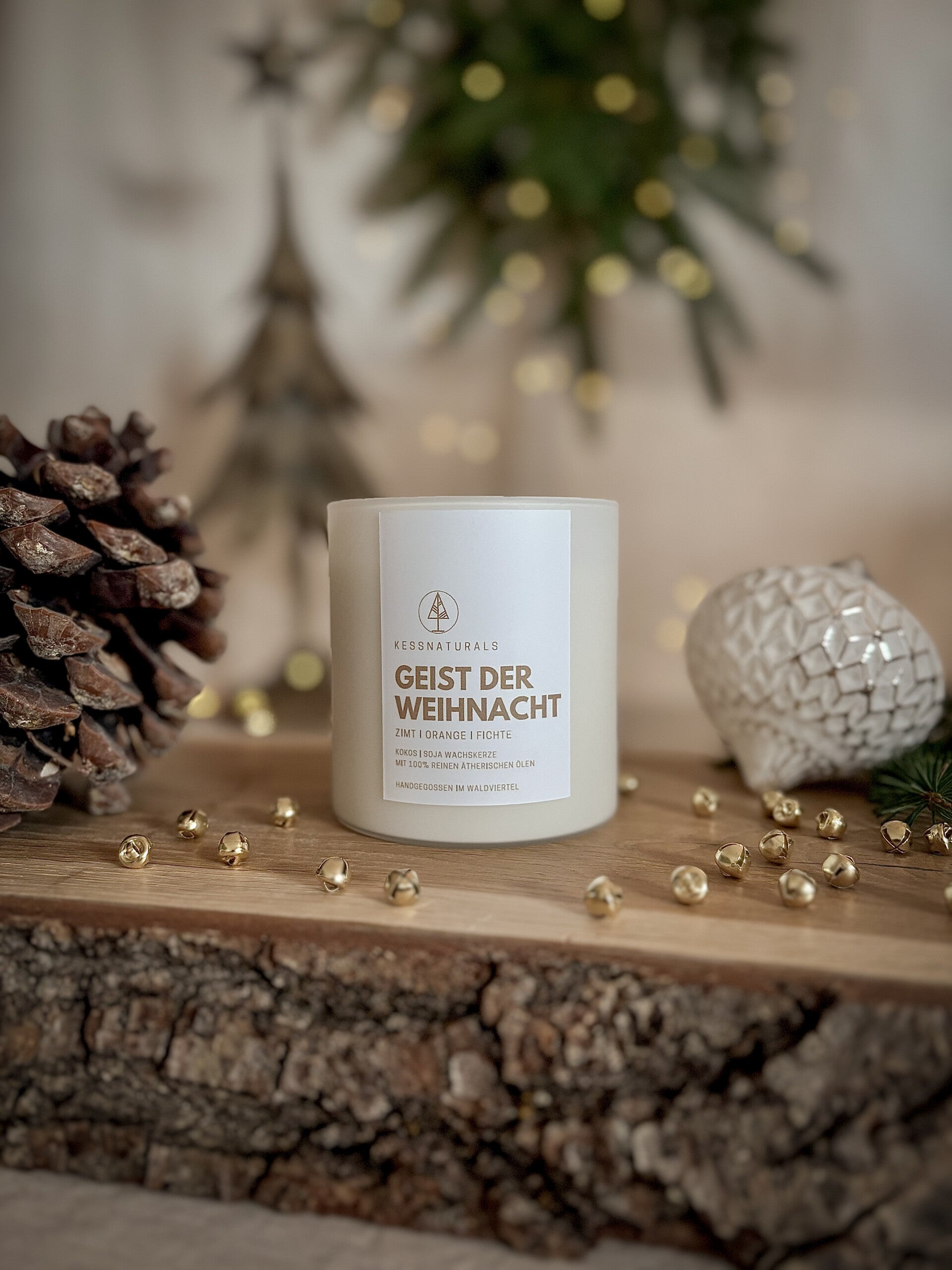 Geist der Weihnacht Kerze