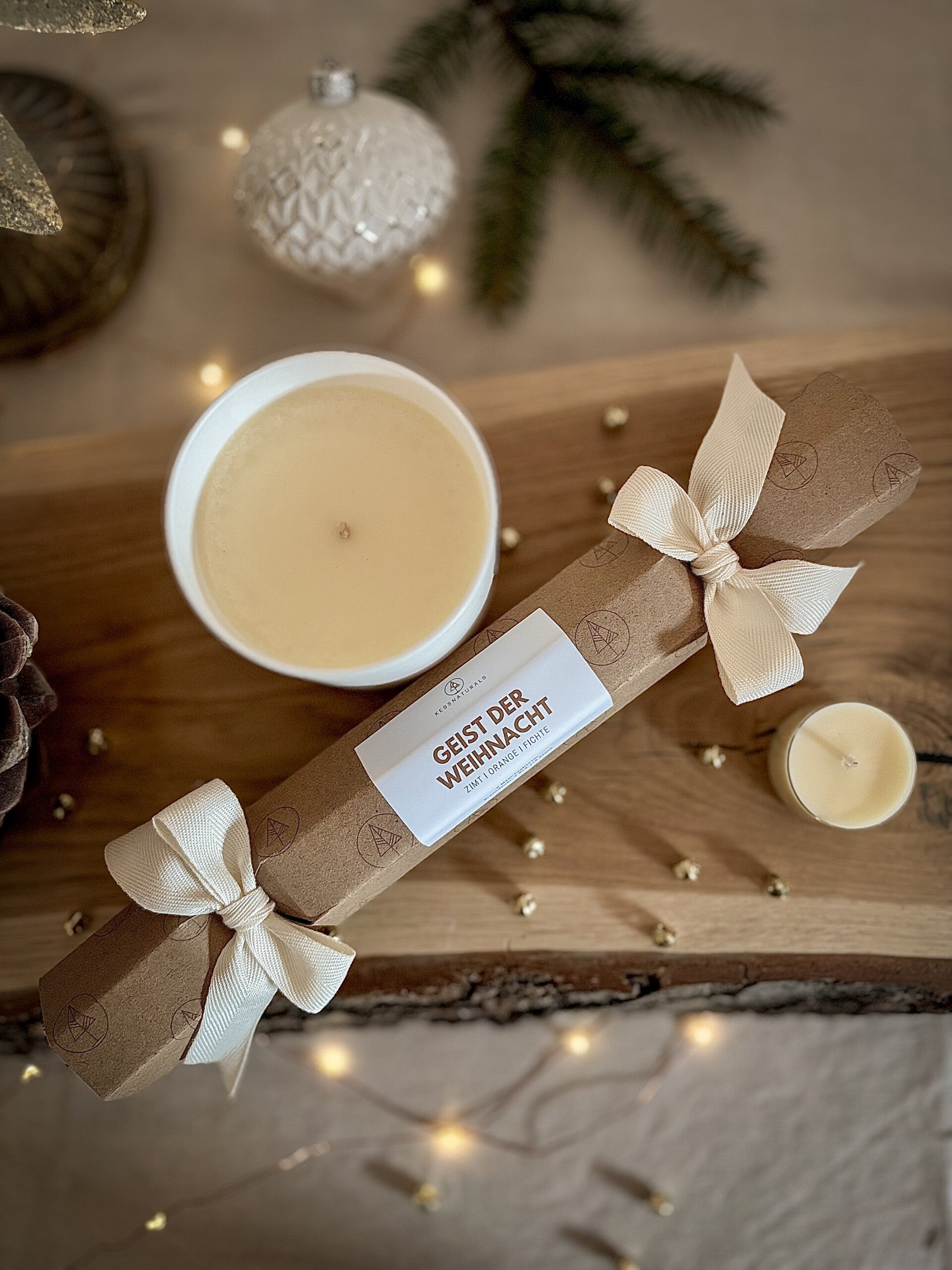 Geist der Weihnacht Teelichtbox