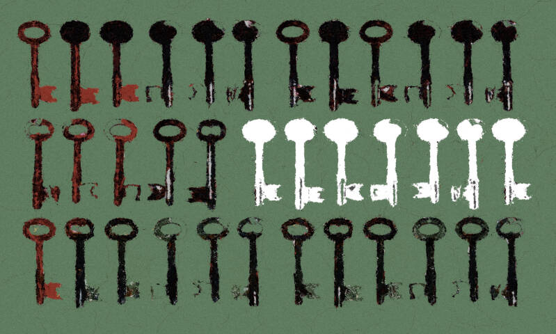 Keys to Palestinian Homes from 1948