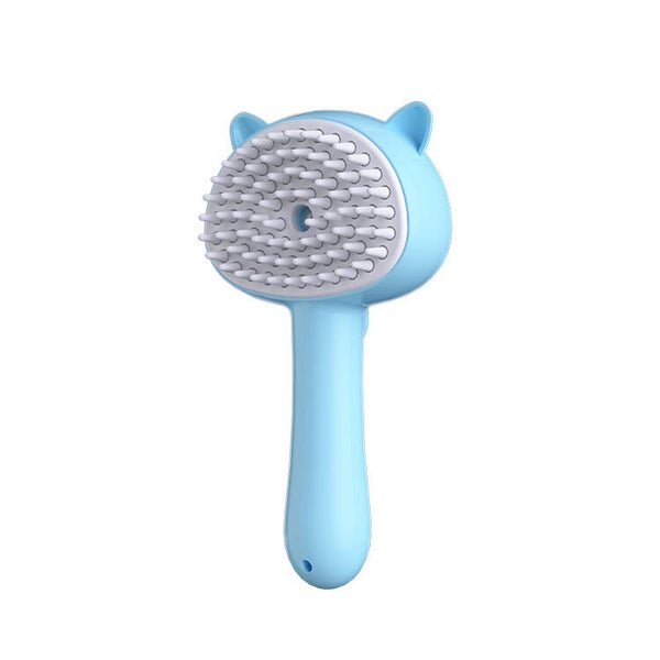 Brosse Vapeur Auto-Nettoyante 2-en-1 pour Chien et Chat