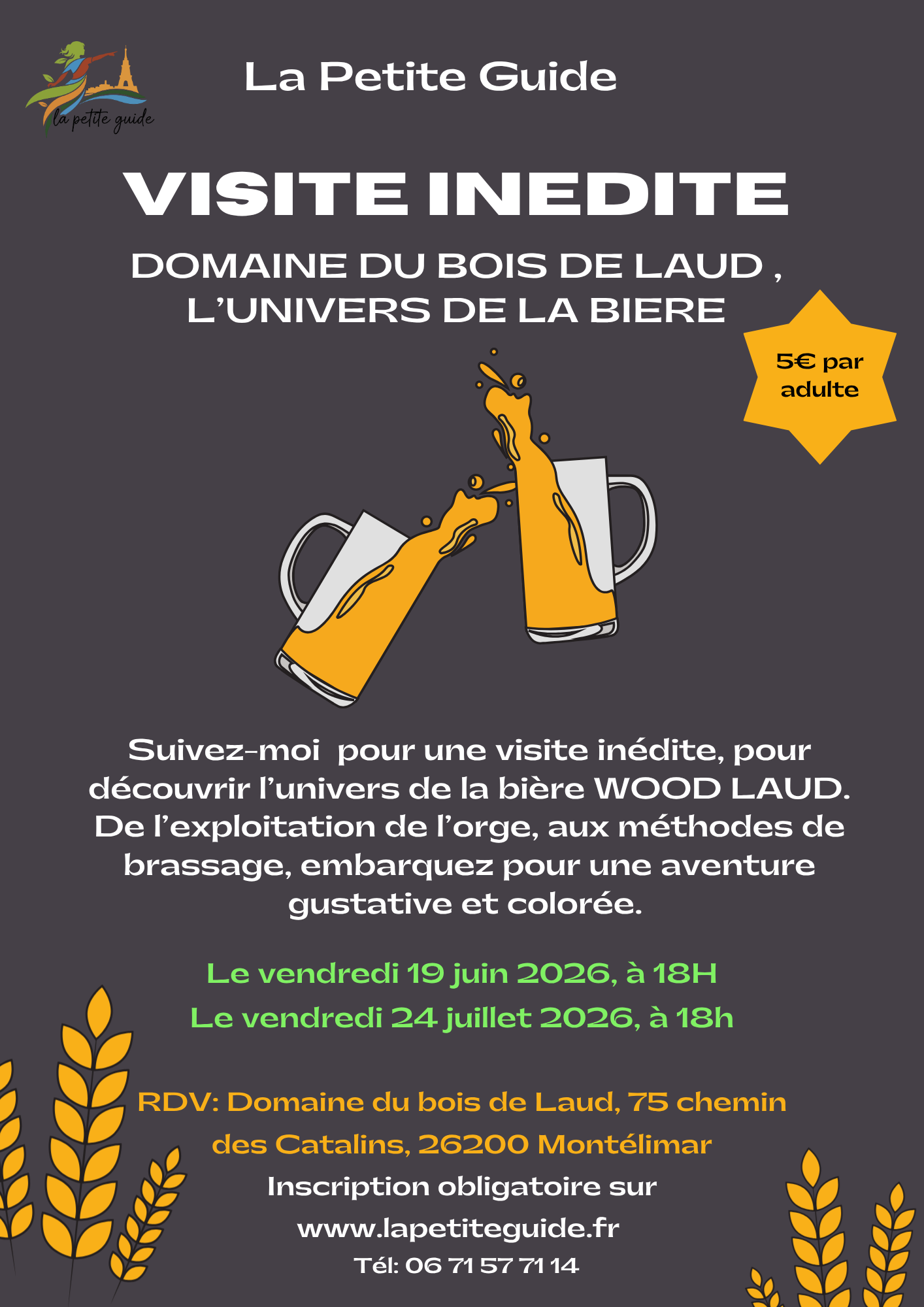 L'univers de WOOD LAUD, le vendredi 24 juillet 2026, à 18H