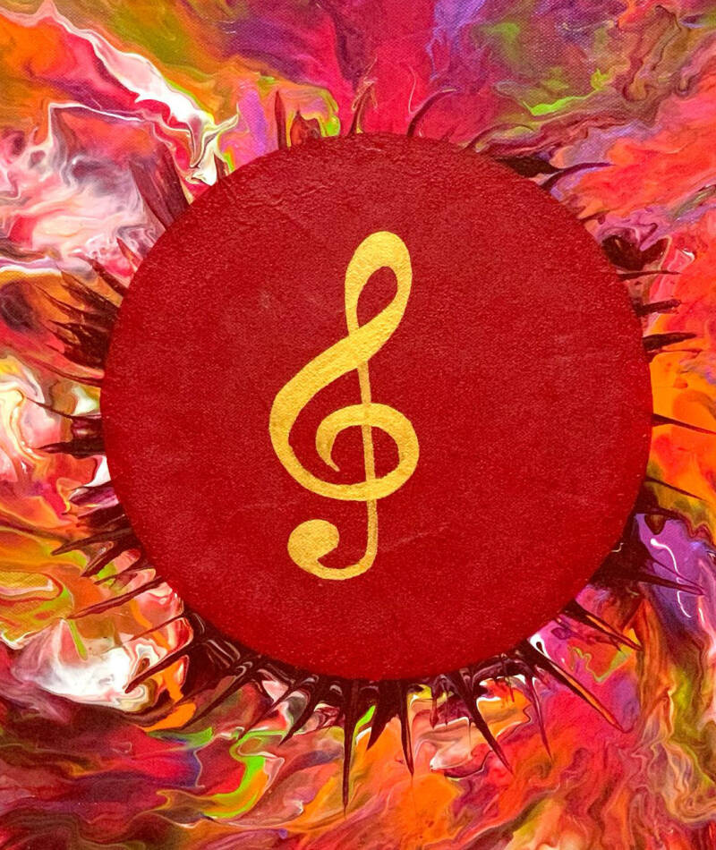 "Spuren hinterlassen" - 50x60 - 450€