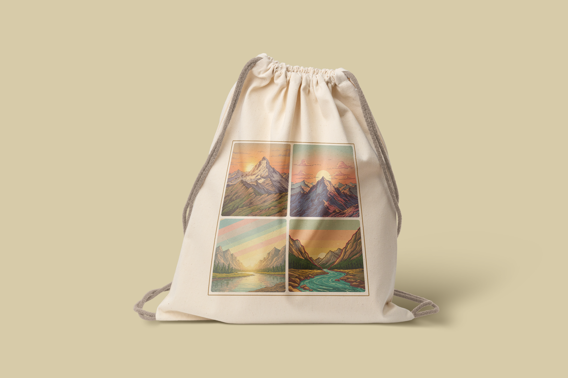 P-COTTON FOUR MONTAIN