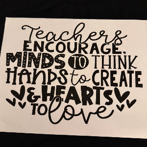 ADULT APPAREL - TEACHERS COURAGE
