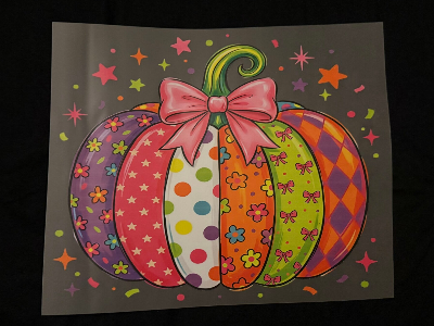ADULT APPAREL - COLORFUL PUMPKIN