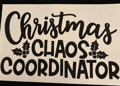 ADULT APPAREL - CHRISTMAS CHAOS COORDINATOR
