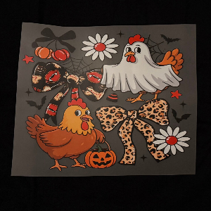 ADULT APPAREL - BOW AND CHICKENS