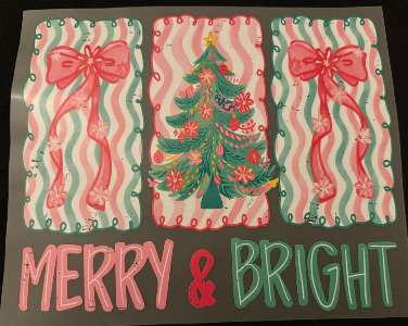 ADULT APPAREL - MERRY AND BRIGHT