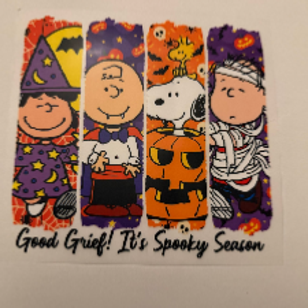 Kids Apparel - Charlie Brown Halloween Transfer