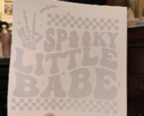 Kids Apparel Spooky Little Babe