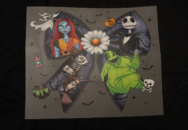 ADULT APPAREL - BOW WITH JACK AND SALLY