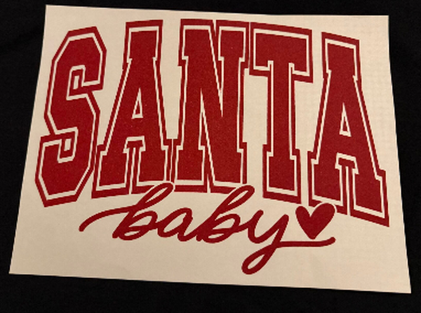 ADULT APPAREL - SANTA BABY