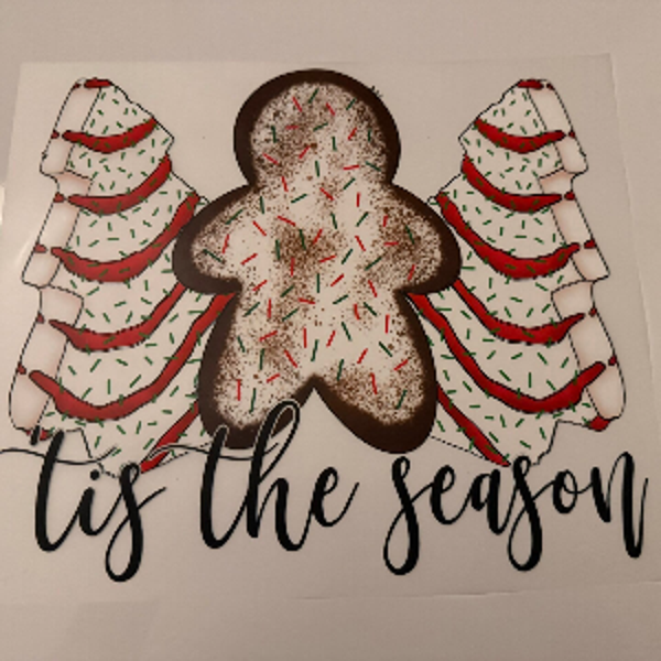 ADULT APPAREL - TIS THE SEASON WITH GINGERBREAD