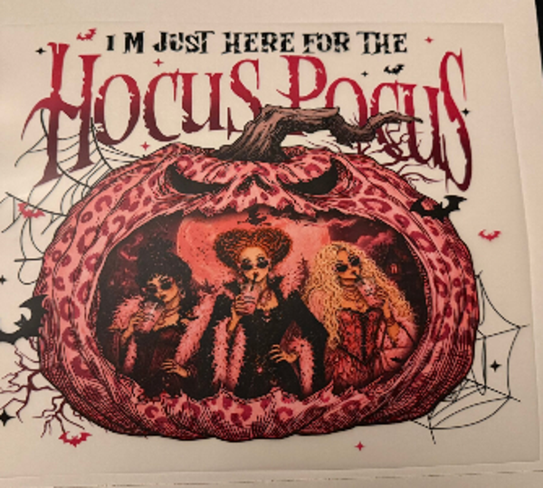 ADULT APPAREL - HOCUS POCUS IN PINK