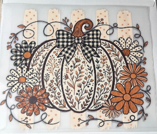 ADULT APPAREL - WHITE PUMPKIN