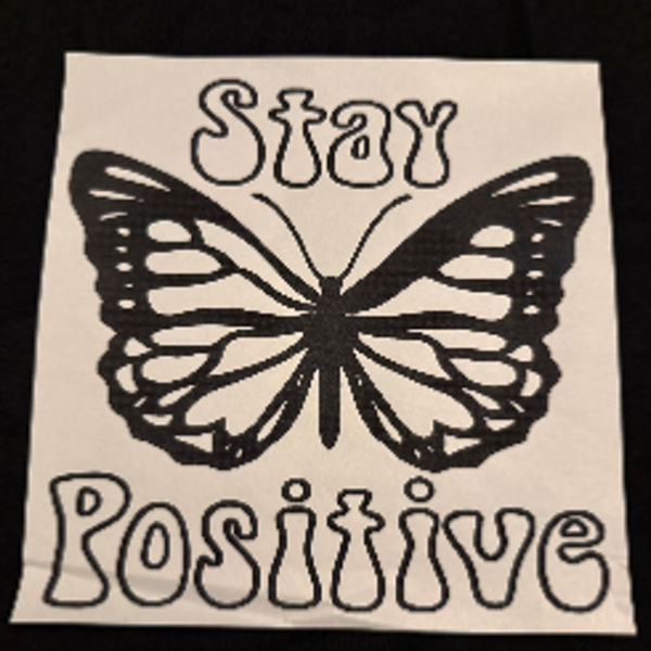 ADULT APPAREL - STAY POSITIVE