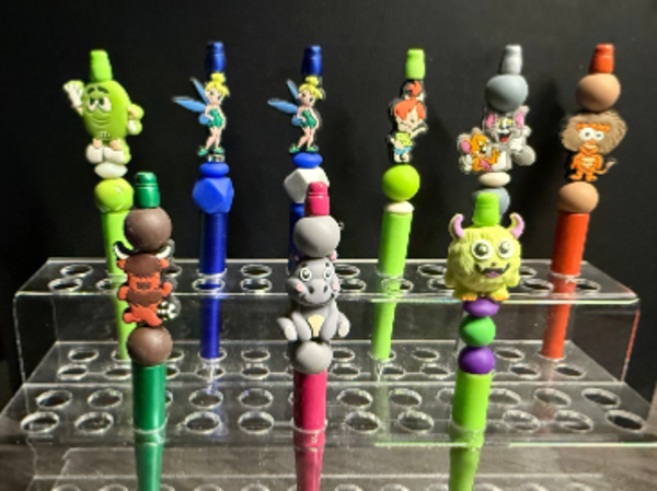 Character Beaded Pens