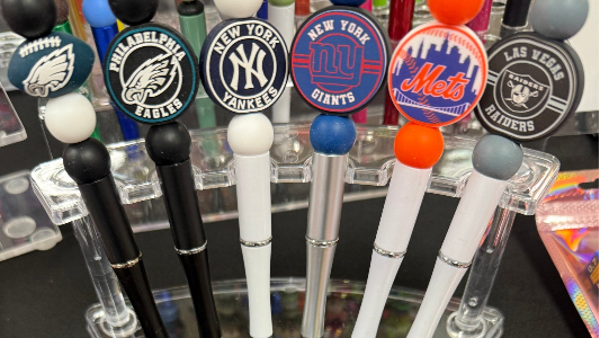 Sports NFL/MLB Beaded Pens