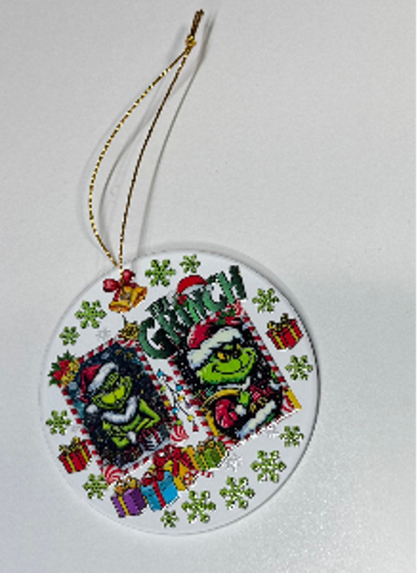 CHRISTMAS ORNAMENT - THE GRINCH
