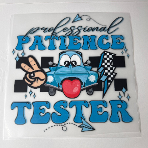 KIDS APPAREL - PROFESSIONAL PATIENCE TESTER