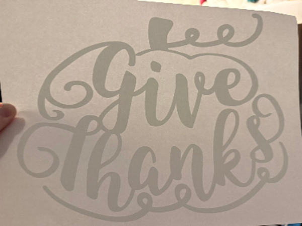 ADULT APPAREL - GIVE THANKS