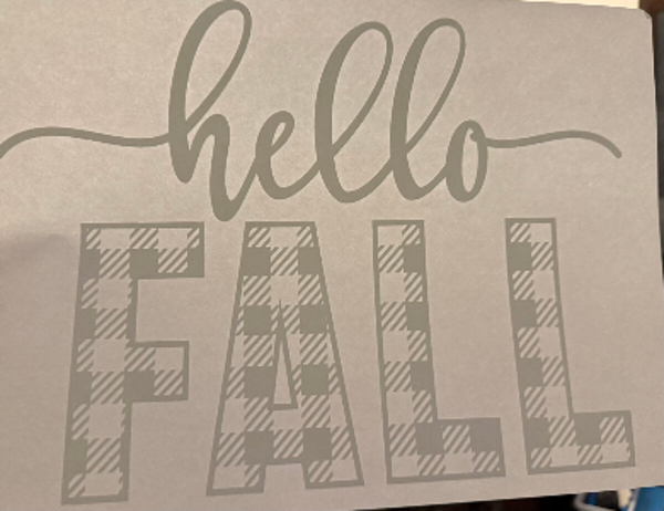 ADULT APPAREL - HELLO FALL