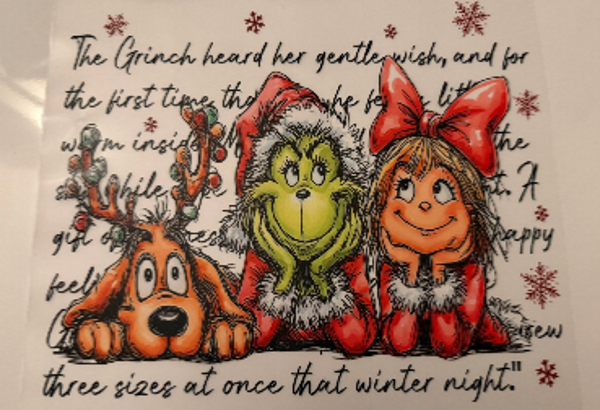 ADULT APPAREL - GRINCH, CINDY LOU, MAX
