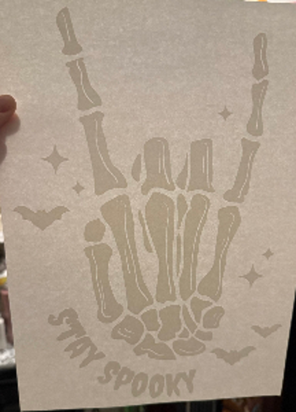 ADULT APPAREL - SKELETON HAND STAY SPOOKY