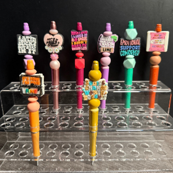 Funny and Sarcastic Beaded Pens